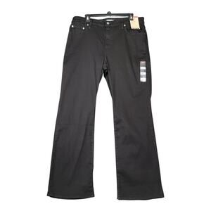 Levi's 725 High Rise Bootcut Stellar Stretch Black Jeans  Plus Size‎ 16W NWT